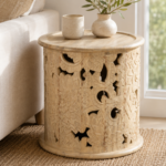 Aruna Carve Sehpa - Görsel 2
