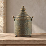 Provence Kapaklı Metal Kavanoz – Alçak - Görsel 2